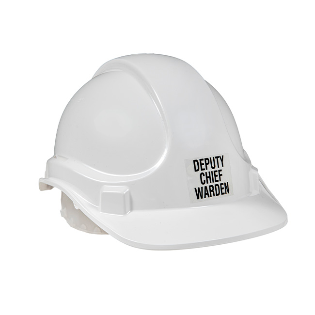 Deputy Chief Warden  Hard Hat